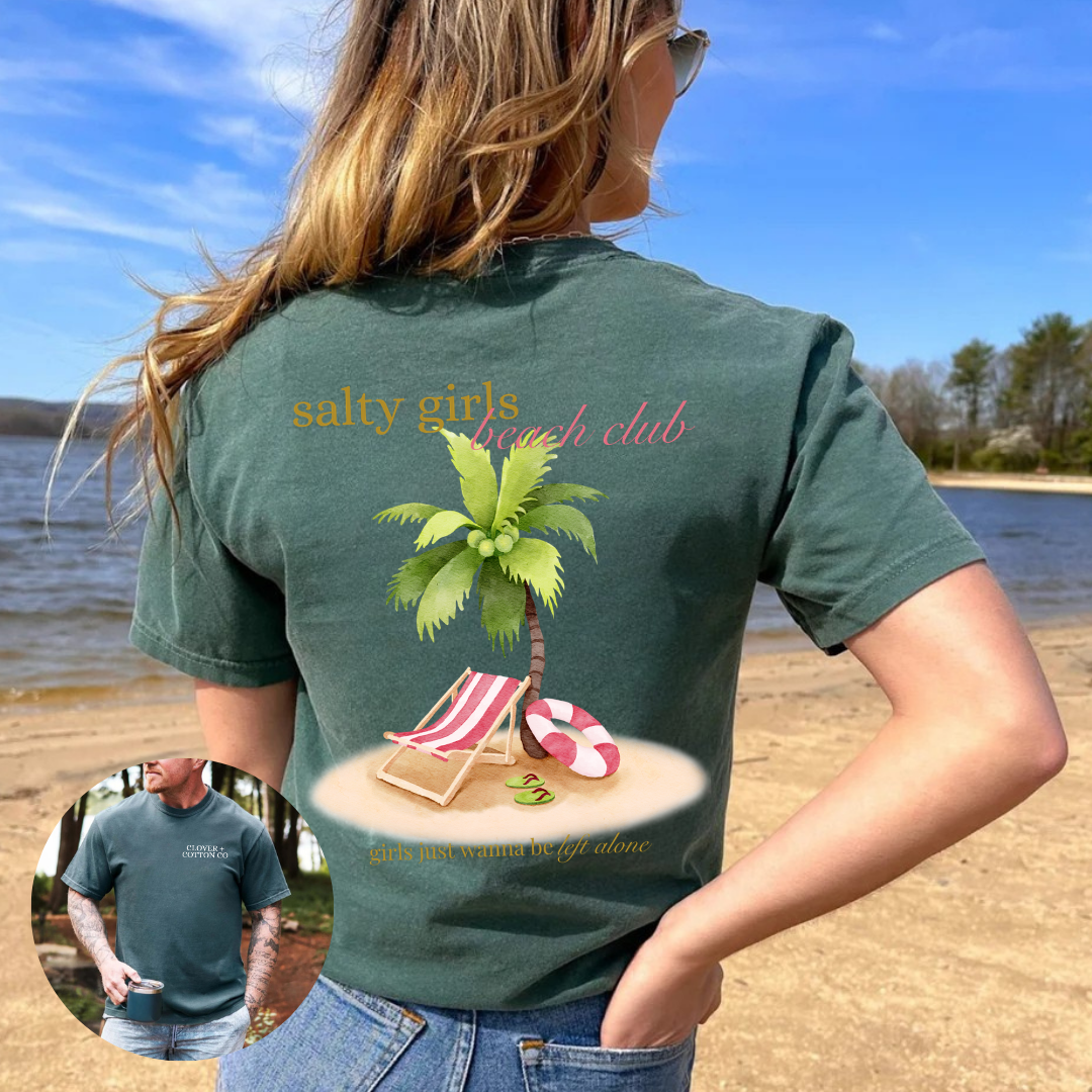 Salty Girls Beach Club Tees