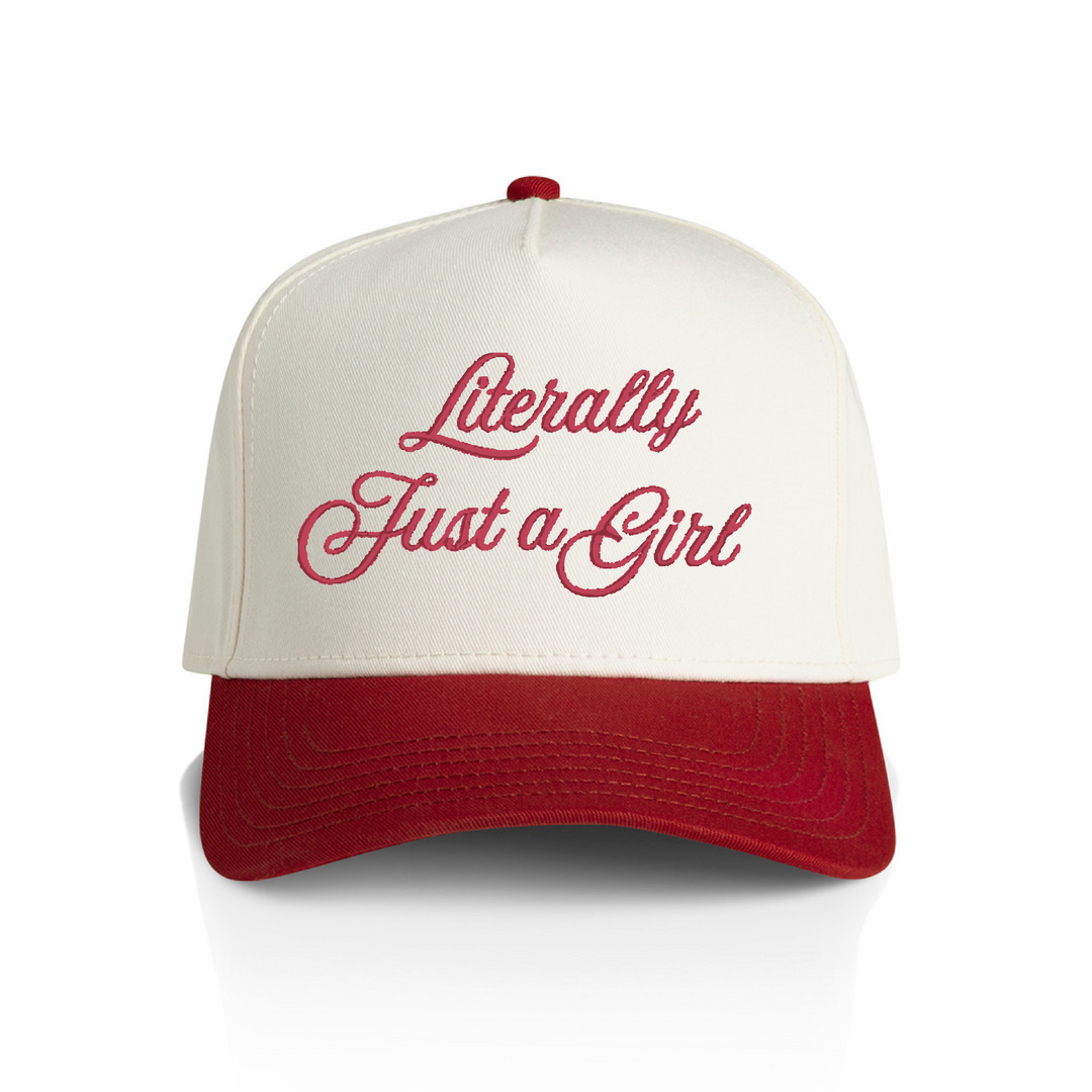 Just A Girl Snapback Hat