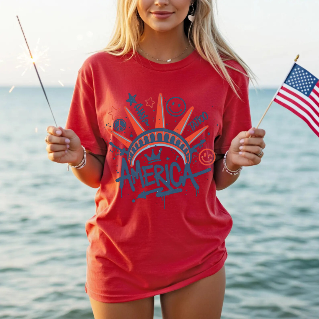 America Graffiti Tees