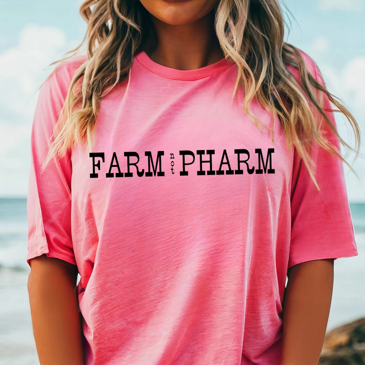 Farm Not Pharma Tees