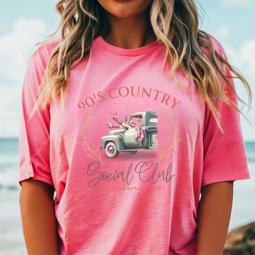 90's Country Social Club Tees