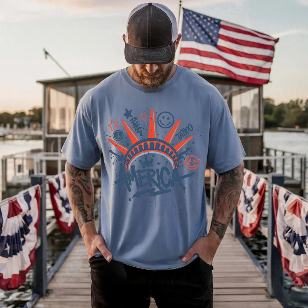 America Graffiti Tees