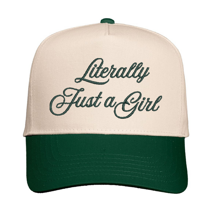 Just A Girl Snapback Hat