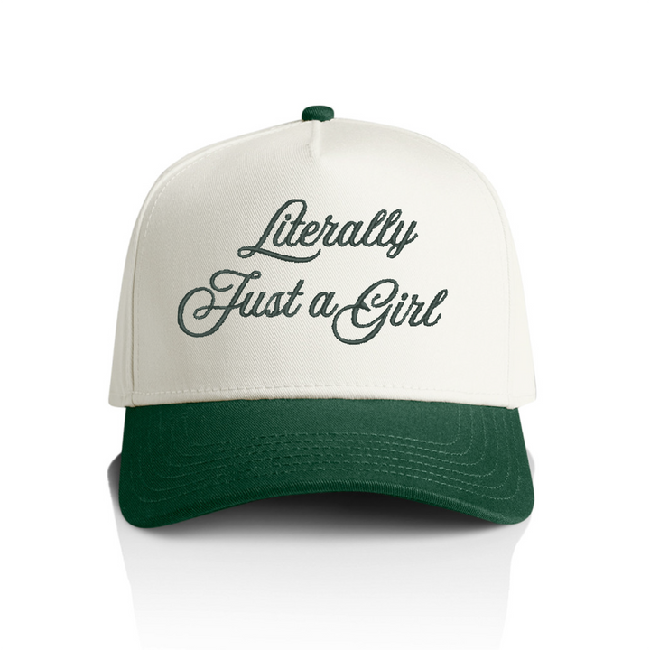 Just A Girl Snapback Hat
