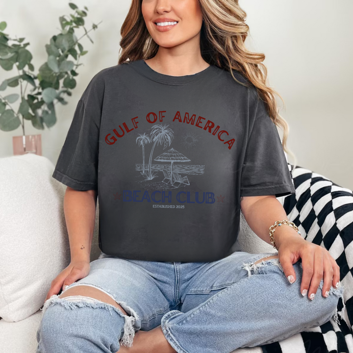Gulf Of America Beach Club Tees