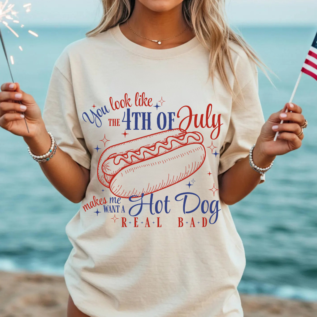 Makes Me Want A Hot Dog Real Bad Tees