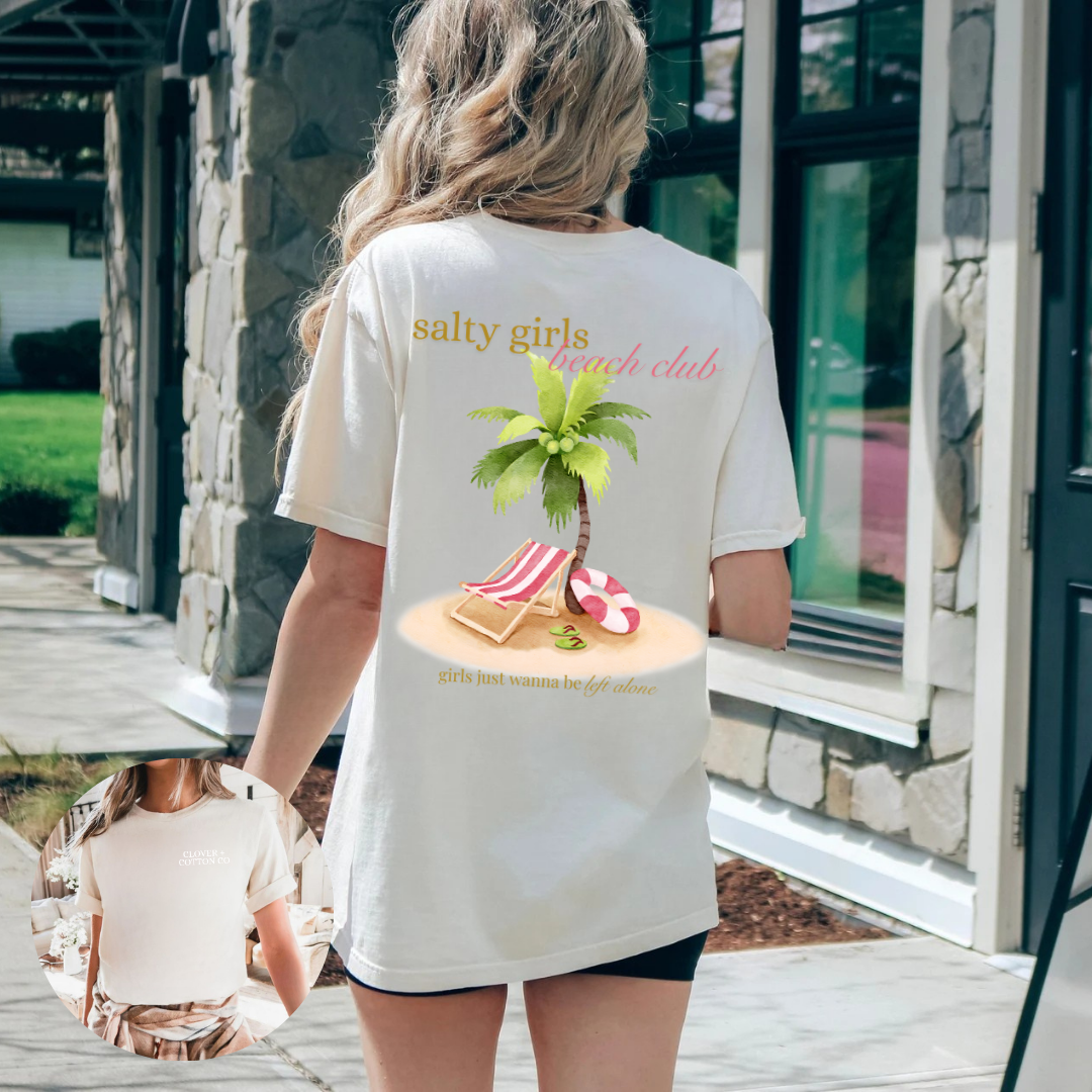 Salty Girls Beach Club Tees