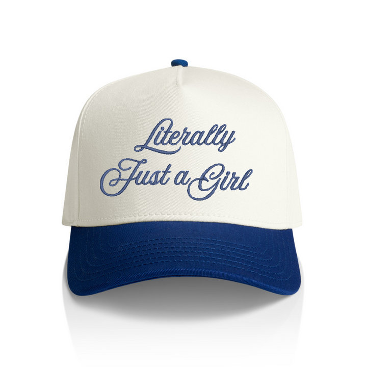Just A Girl Snapback Hat