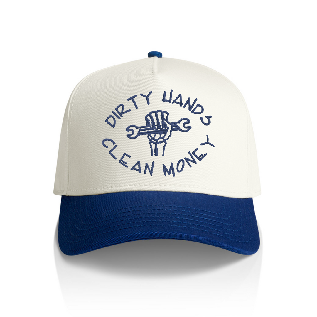 Dirty Hands Clean Money Snapback Hat