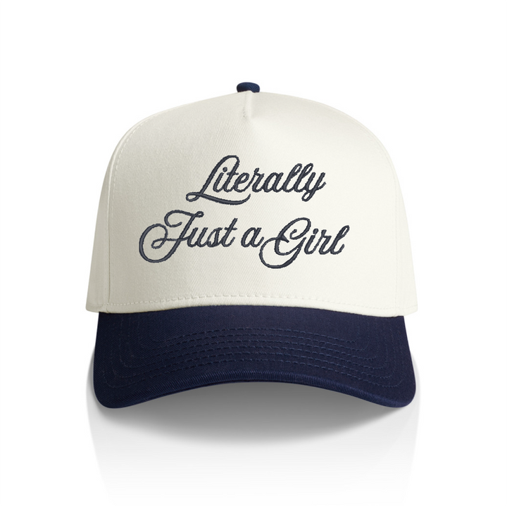 Just A Girl Snapback Hat