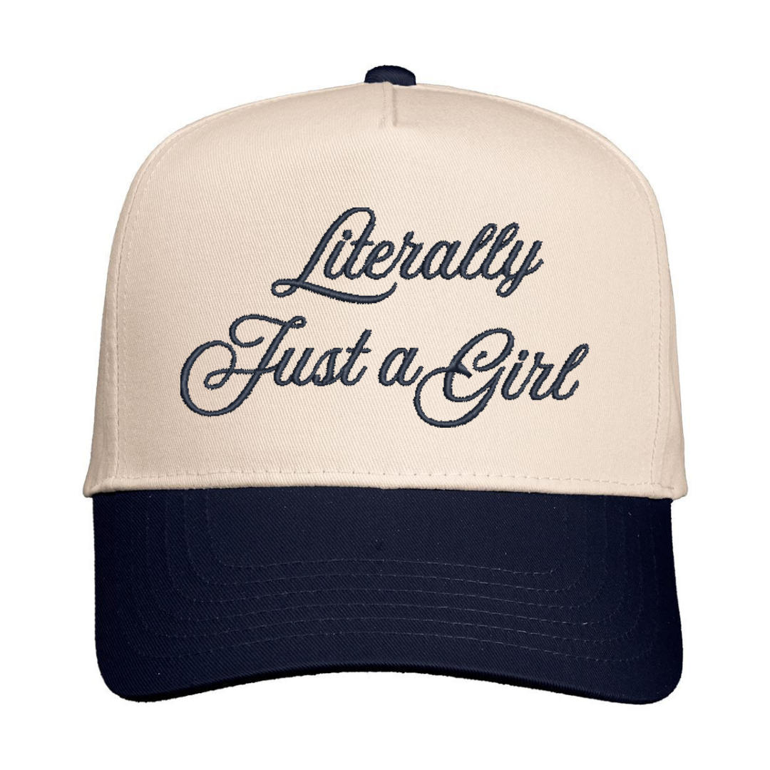 Just A Girl Snapback Hat