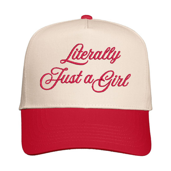 Just A Girl Snapback Hat