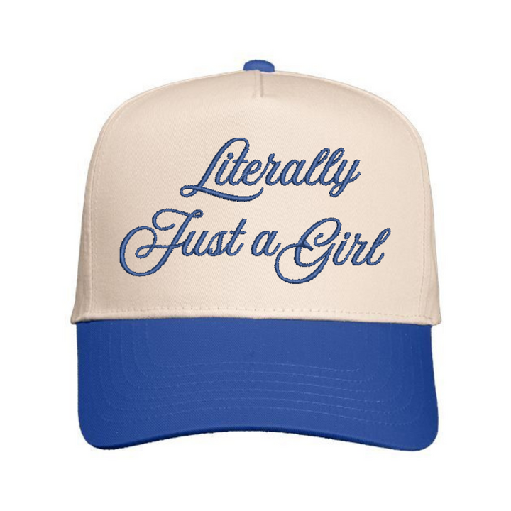 Just A Girl Snapback Hat