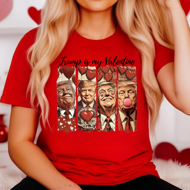 Over Print | Trump Is My Valentine Apparel