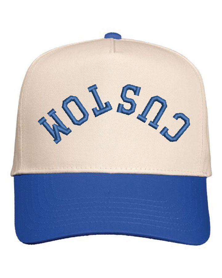 Custom Upside Down Snapback Hat