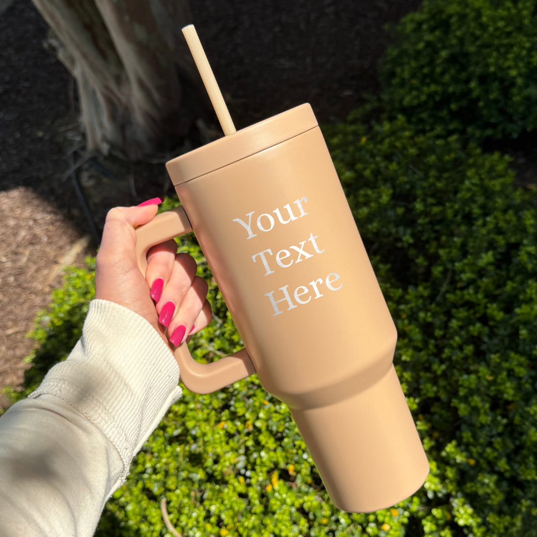 Exclusive | Custom Laser Etched Tumbler