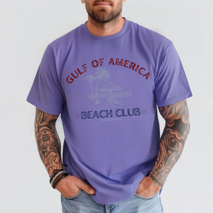 Gulf Of America Beach Club Tees