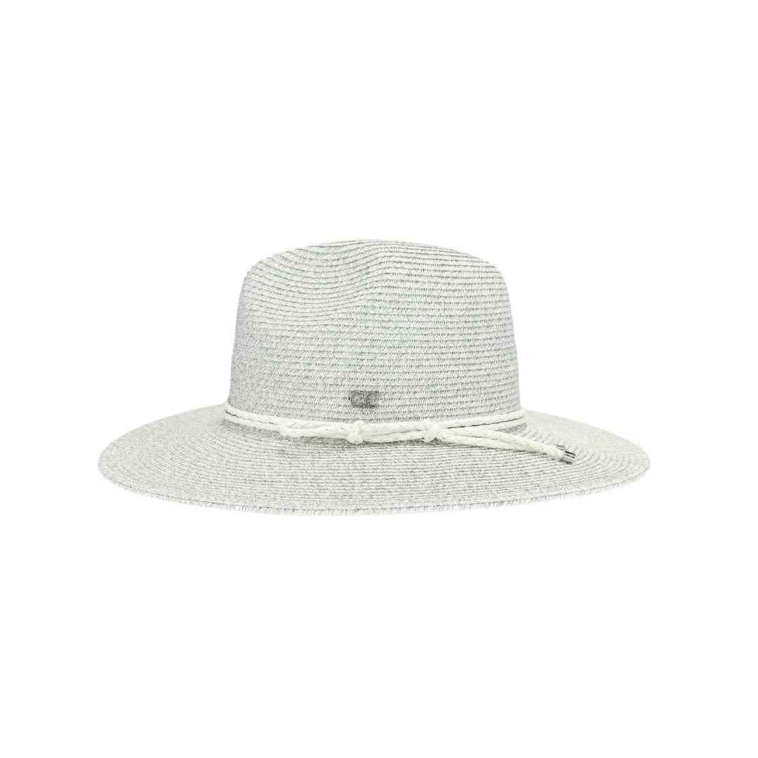 Leather Rope Panama Hat